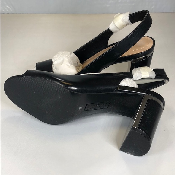 [215] Alfani 5M Leather Open Toe Ankle Strap - Picture 6 of 6